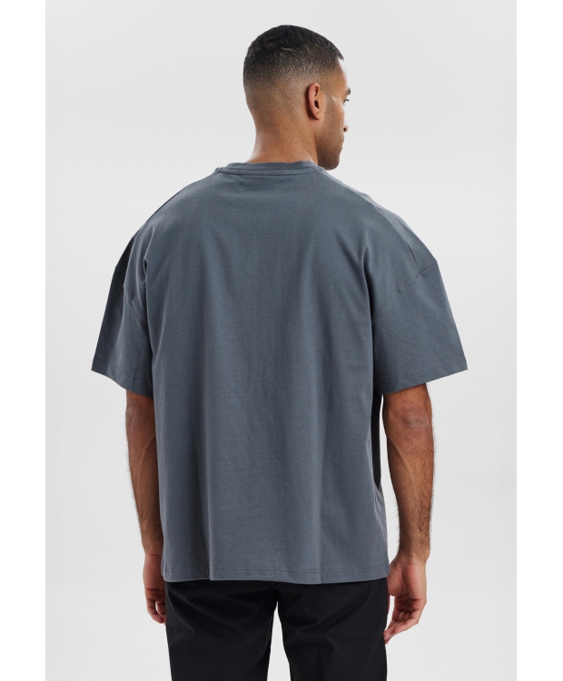 Resteröds t-shirt i grå til herre | Oversized | billede 7