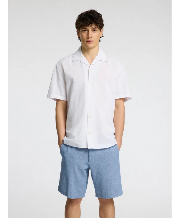 Selected Shorts i lys blå  til herre billede 4