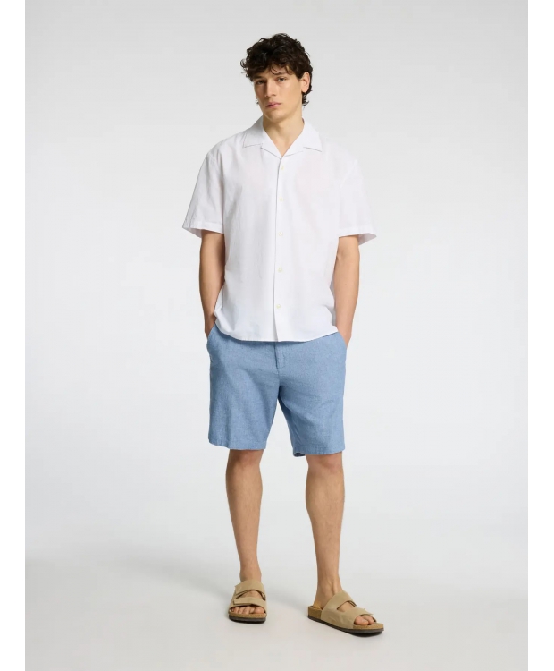 Selected Shorts i lys blå  til herre billede 6
