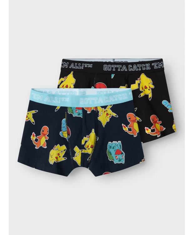 Name it 2-pak boxershorts/underbukser med Pokemon til drenge billede 3