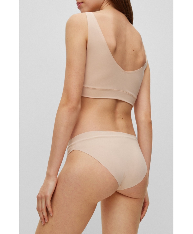 HUGO brief i beige til kvinder | Laserskåret billede 5