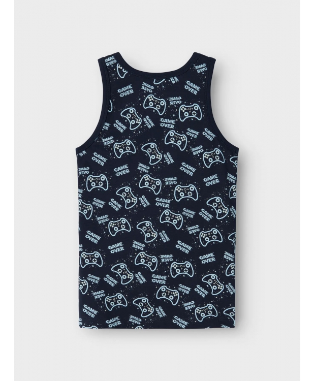 Name it 2-pak undertrøje/tank top i Sapphire game til drenge