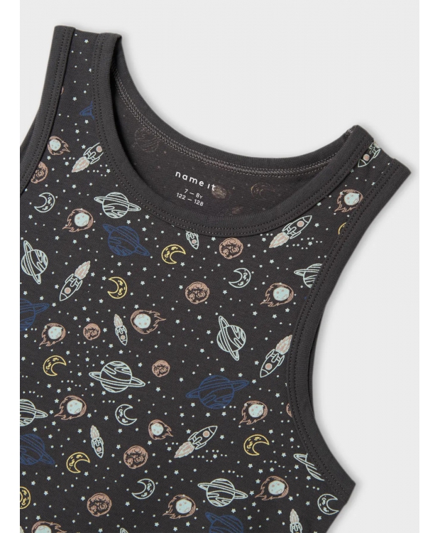 Name it 2-pak undertrøje/tank top i Space blå til drenge billede 5