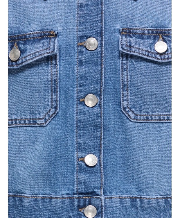 KIDS ONLY blå denimjakke til piger billede 3