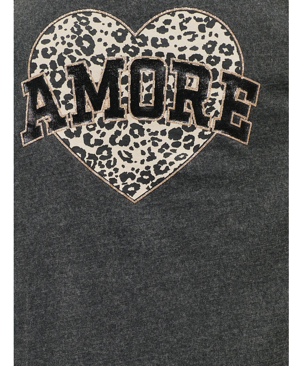 KIDS ONLY Amore t-shirt i grå til piger billede 3