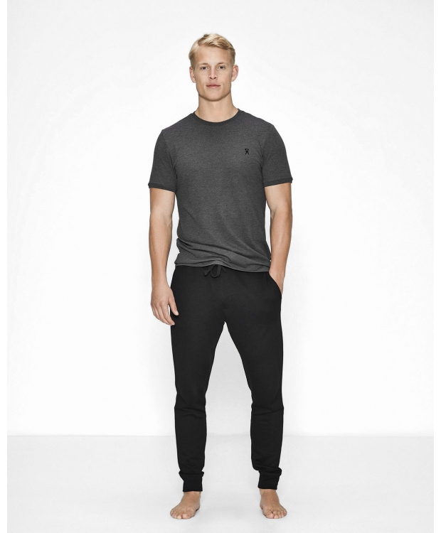 JBS Of Denmark Men t-shirt i bambus i mørkegrå til herre