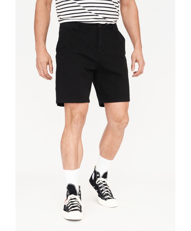 Resteröds chino shorts i sort til herre billede 4