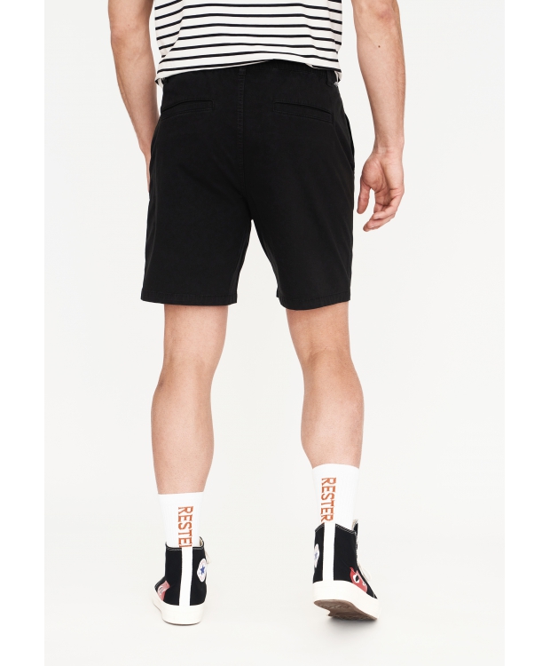 Resteröds chino shorts i sort til herre billede 6