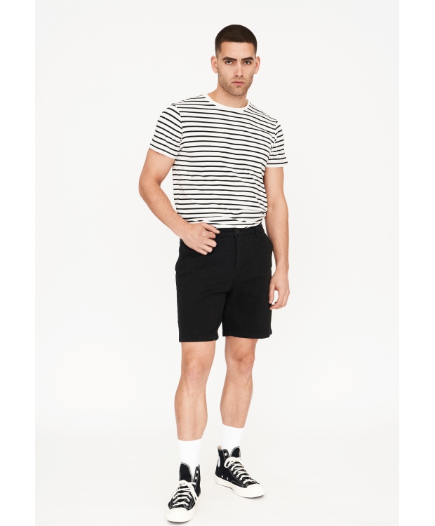 Resteröds chino shorts i sort til herre billede 3