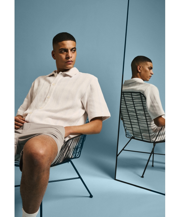 Resteröds chino shorts i grå til herre billede 8