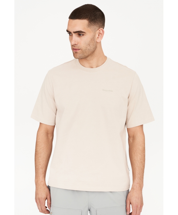 Resteröds t-shirt mid sleeve i sand til herre billede 3