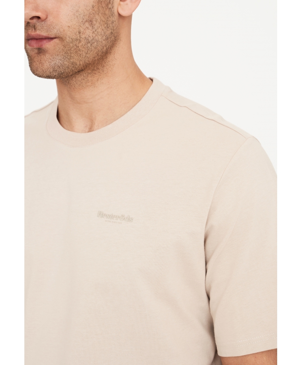 Resteröds t-shirt mid sleeve i sand til herre billede 5