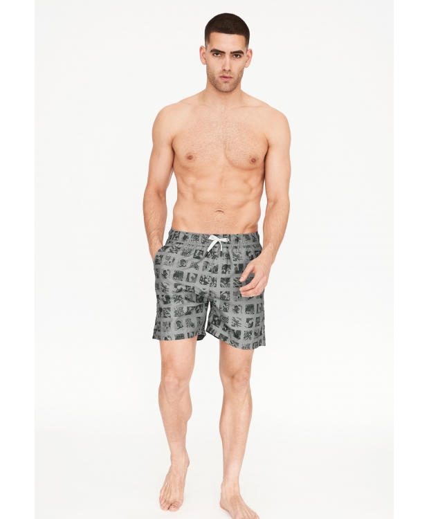 Resteröds badeshorts i grå til herre billede 5