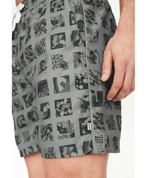 Resteröds badeshorts i grå til herre billede 6
