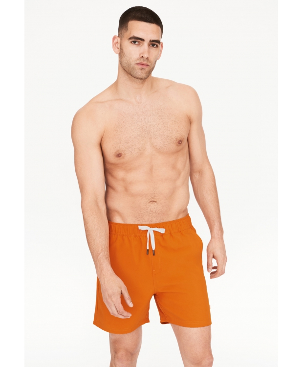 Resteröds badeshorts i orange til herre billede 3