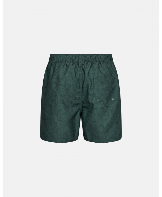 Resteröds badeshorts i grøn til herre