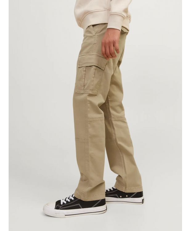 Jack & Jones Junior cargo bukser i crockery til drenge