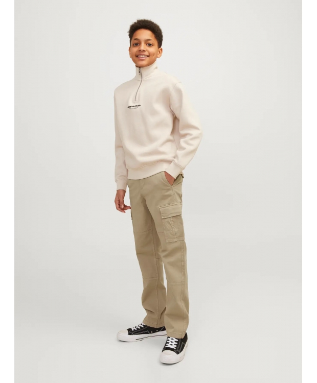 Jack & Jones Junior cargo bukser i crockery til drenge
