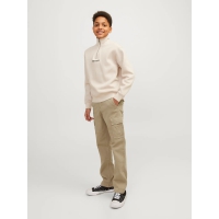 Jack & Jones Junior cargo bukser i crockery til drenge