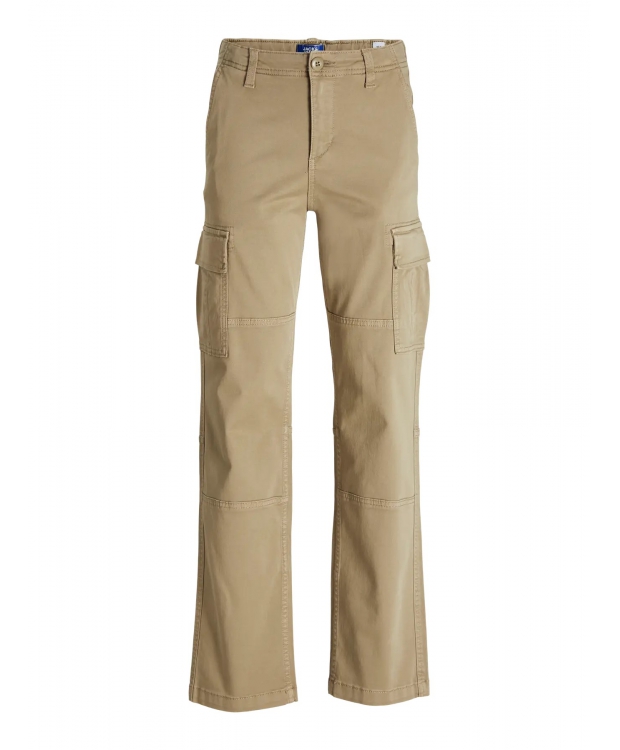 Jack & Jones Junior cargo bukser i crockery til drenge billede 3