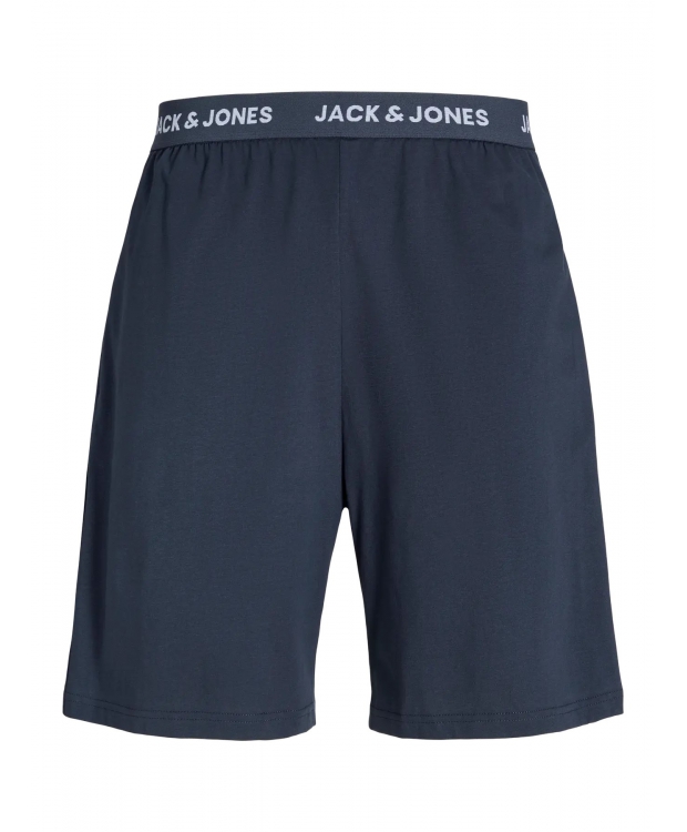 Jack & Jones loungesæt med t-shirt & shorts i  India Ink til herre. billede 3