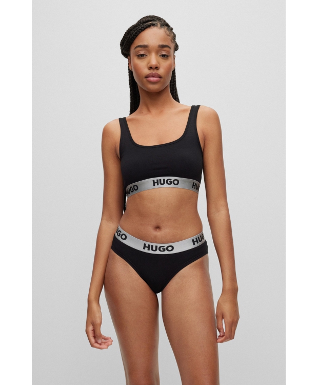 HUGO Brief i Sort med Logo til Kvinder