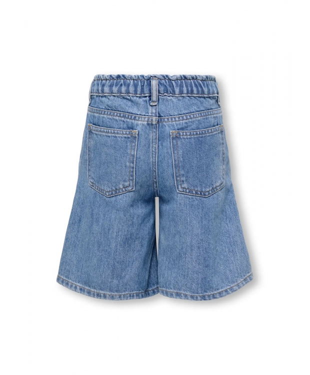 KIDS ONLY KOGCOMET shorts i bred pasform i lyseblå denim til piger billede 6