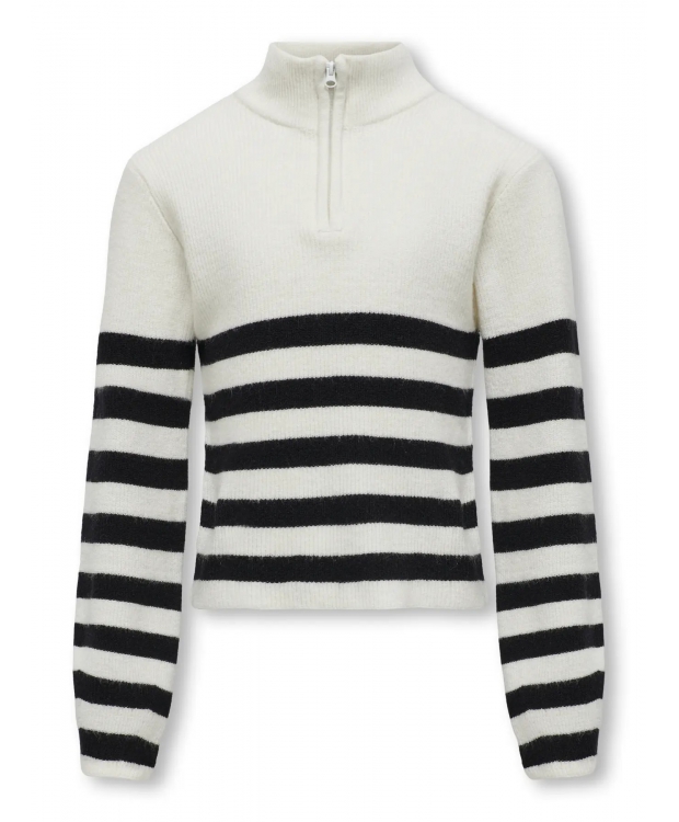 KIDS ONLY strikket pullover trøje med striber til piger