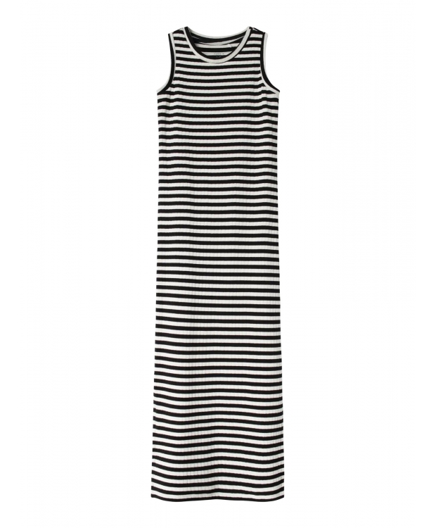 Name It kjole i slim fit med striber til piger