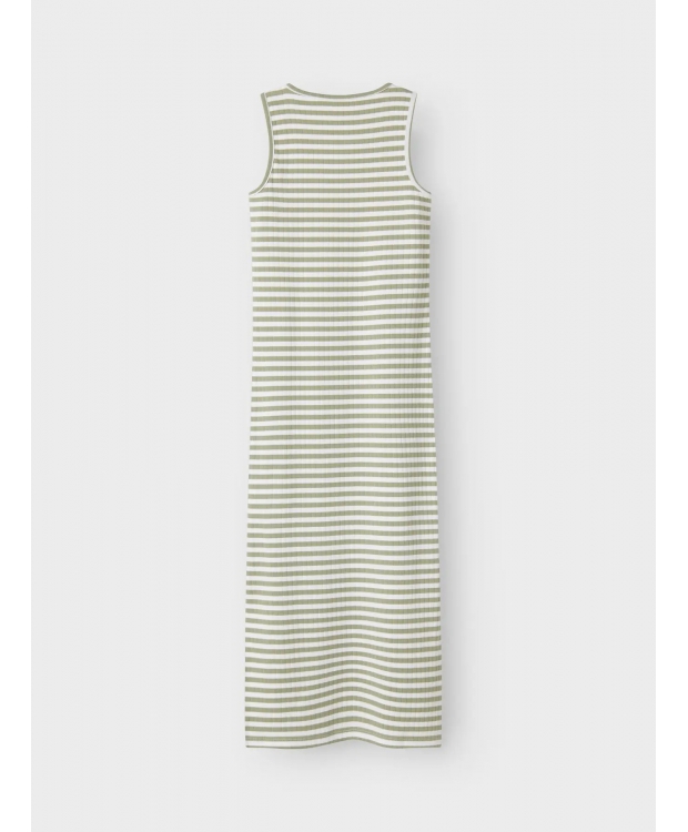 Name It kjole i slim fit med grønne striber til piger