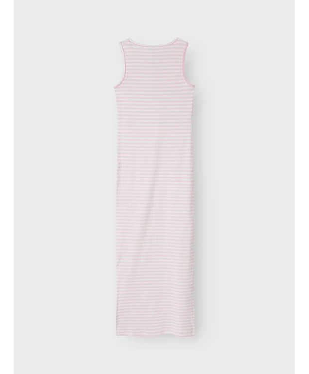 Name It kjole i slim fit med lyserøde striber til piger