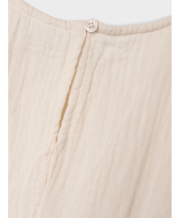 Name It beige kjole i normal pasform til piger billede 4