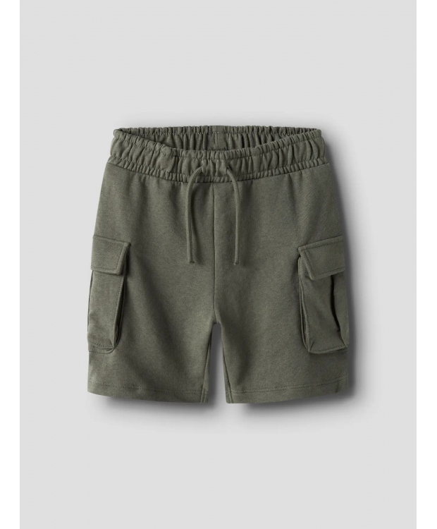 Name It Cargo Shorts i Støvet Grøn til drenge billede 3