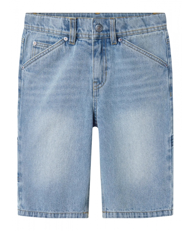 Name It Denim Shorts i lyseblå til drenge billede 3