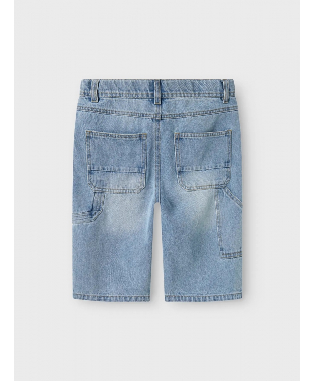 Name It Denim Shorts i lyseblå til drenge billede 4