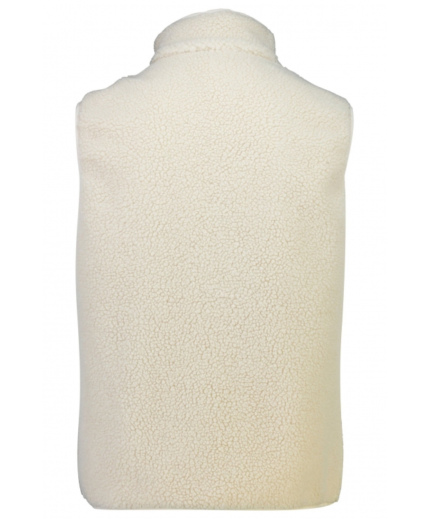 Lindbergh fleecevest i Off White til herre billede 5