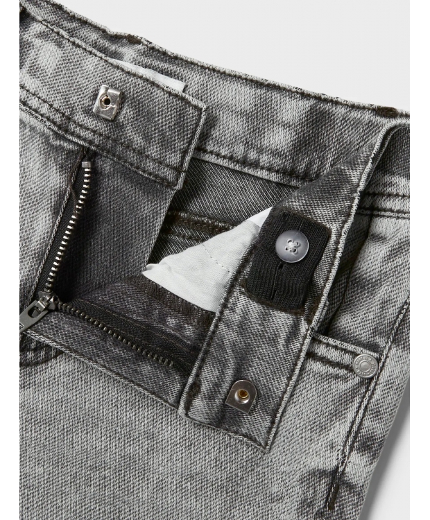 Name It Denim Shorts i Grå til Drenge billede 6