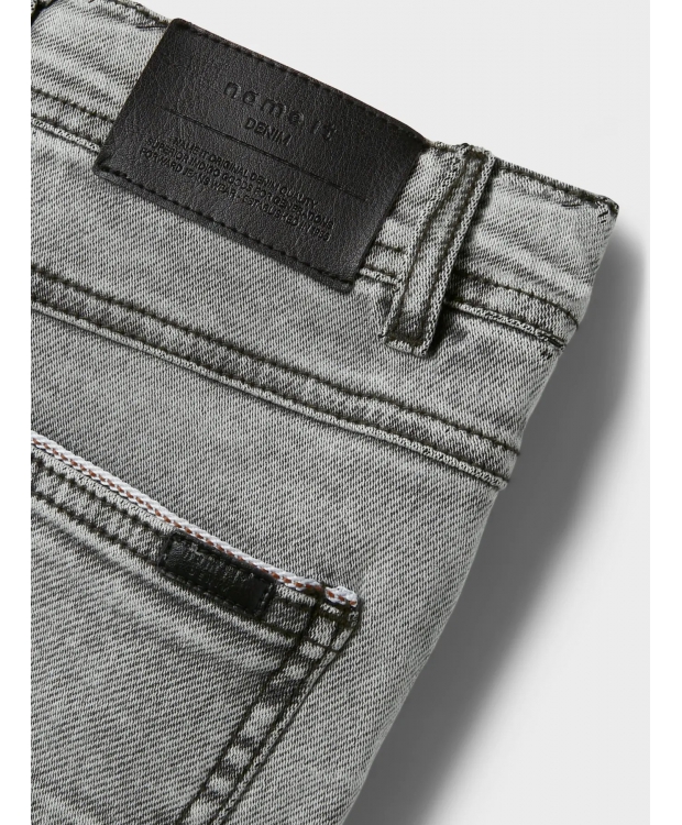 Name It Denim Shorts i Grå til Drenge billede 7