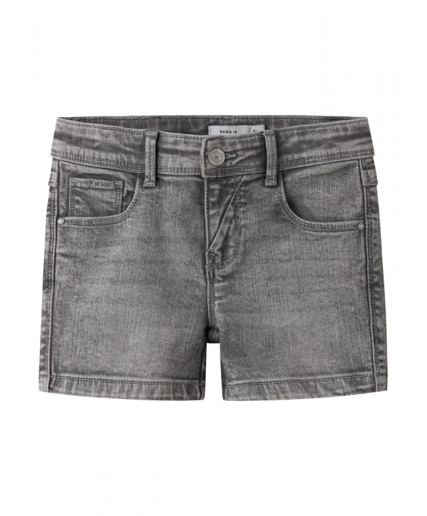 Name It Denim Shorts i Grå til Piger billede 3