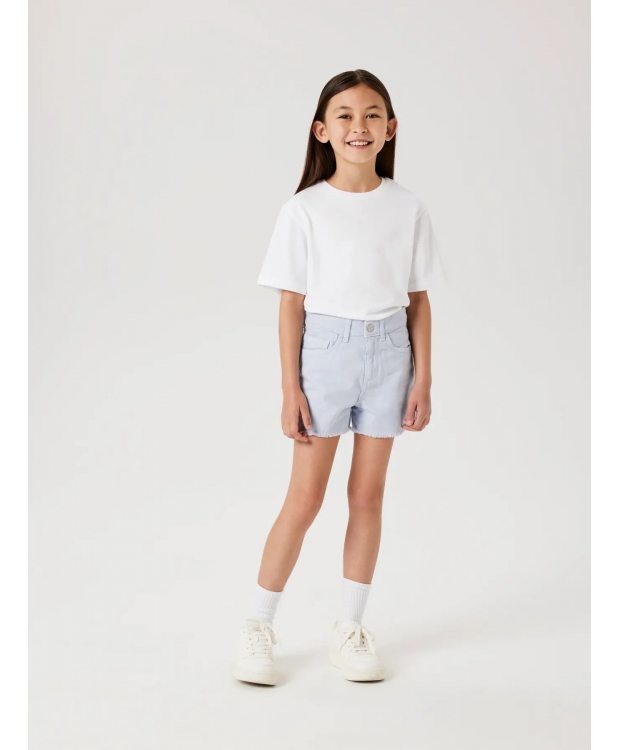 Name It Shorts i Babyblå til piger