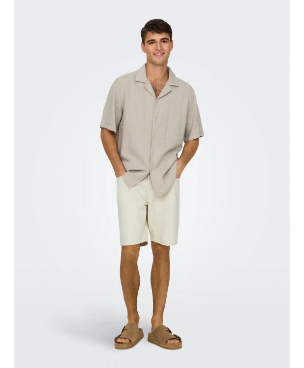 ONLY & SONS Silver Lining T-shirt skjorte til herre billede 3