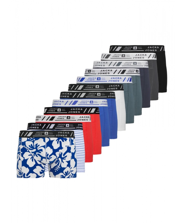 Jack & Jones 12pak boxershorts i multifarvet til herre billede 8