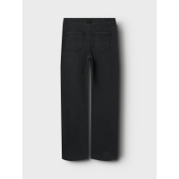 LMTD NLFBLI denim wide pants - i sort til piger