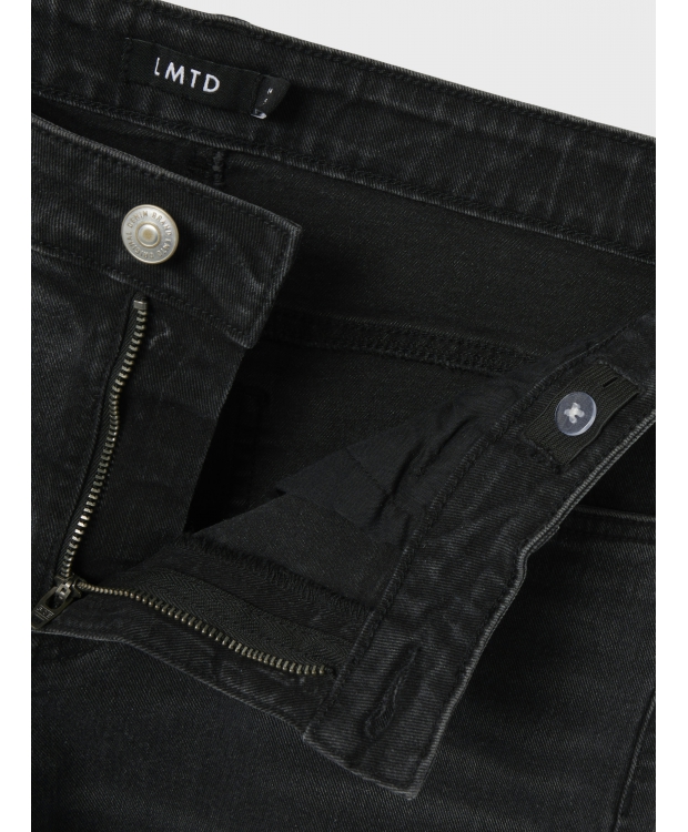 LMTD NLFBLI denim wide pants - i sort til piger billede 6