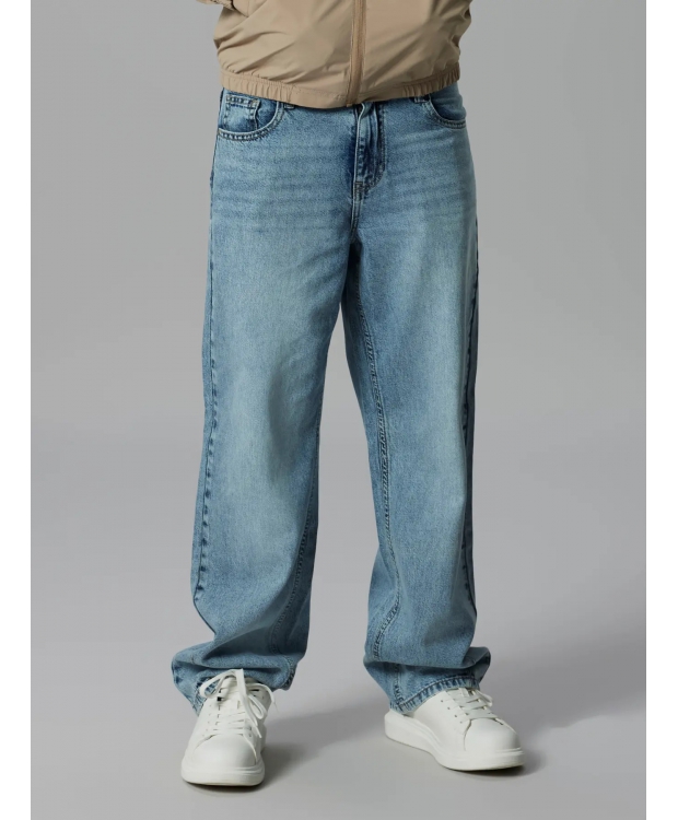 LMTD NLMBEX løse denim bukser til drenge billede 4