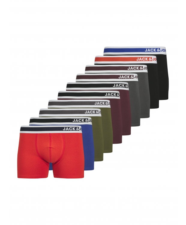 Jack & Jones 10pak boxershorts i multifarvet til herre billede 8