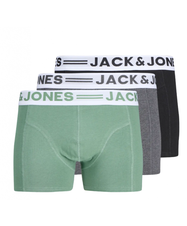 Jack & Jones 3pak underbukser/boksershorts i multifarvet til herre billede 7