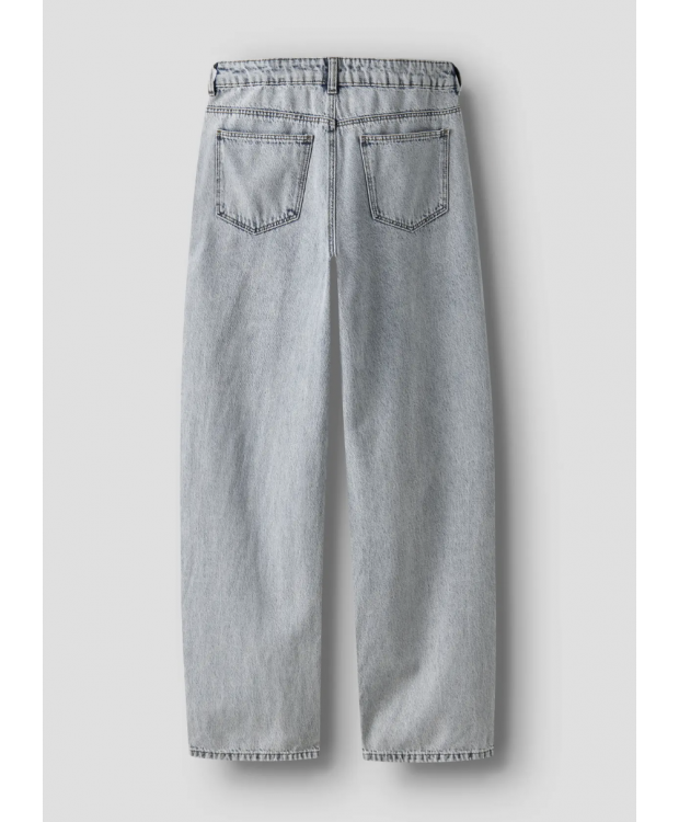 LMTD NLFBIRM NW BALLOON PANT NOOS i Lyseblå denim til piger billede 4