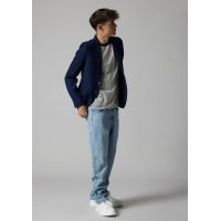 LMTD NLMBEX DNM R Straight Pant NOOS i vintage blue denim til drenge