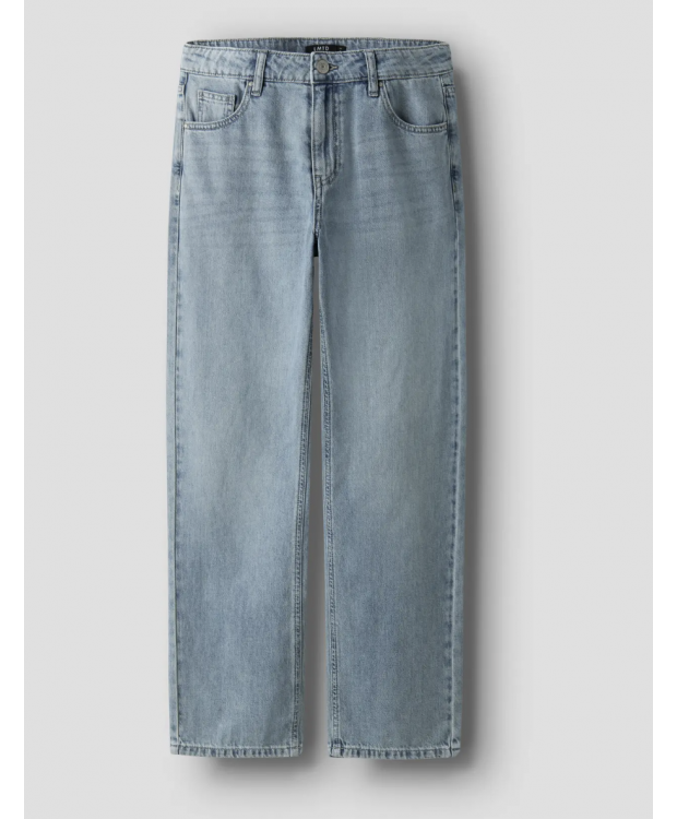 LMTD NLMBEX DNM R Straight Pant NOOS i vintage blue denim til drenge billede 5